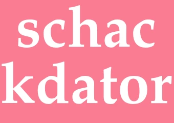 Synonym schackdator