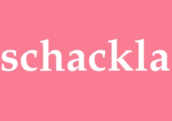Synonym schackla