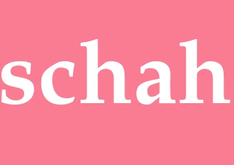 Synonym schah
