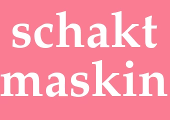 Synonym schaktmaskin