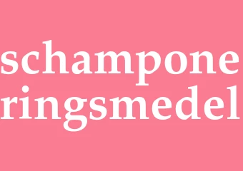 Synonym schamponeringsmedel