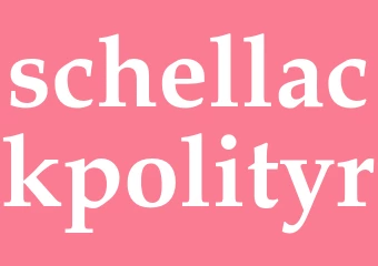Synonym schellackpolityr