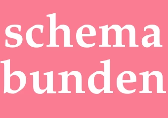 Synonym schemabunden