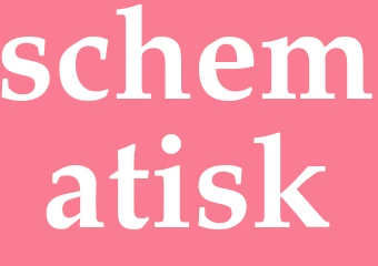 Synonym schematisk