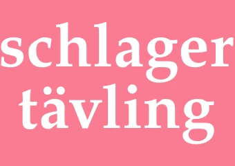 Synonym schlagertävling