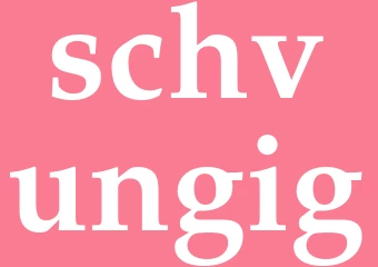 Synonym schvungig