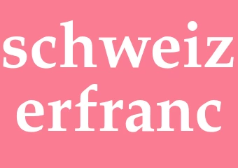 Synonym schweizerfranc
