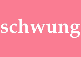Synonym schwung