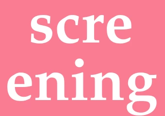 Synonym screening