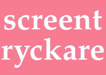Synonym screentryckare