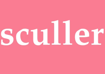 Synonym sculler