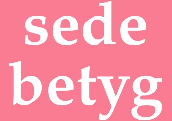 Synonym sedebetyg