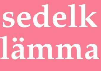 Synonym sedelklämma