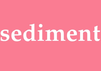 Synonym sediment