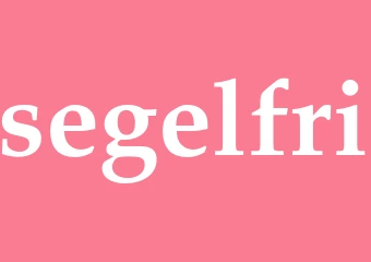 Synonym segelfri