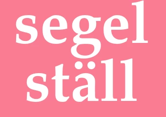 Synonym segelställ