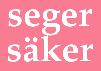 Synonym segersäker