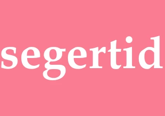 Synonym segertid