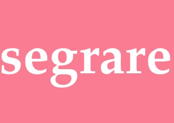 Synonym segrare