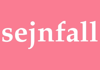 Synonym sejnfall