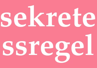 Synonym sekretessregel