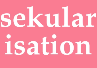 Synonym sekularisation