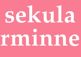 Synonym sekularminne