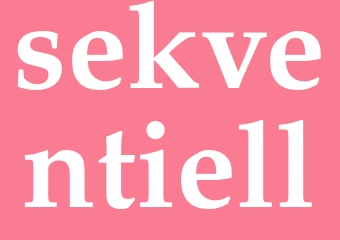 Synonym sekventiell