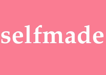 Synonym selfmade