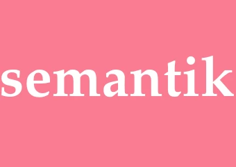 Synonym semantik