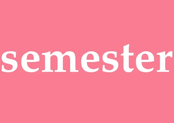 Synonym semester