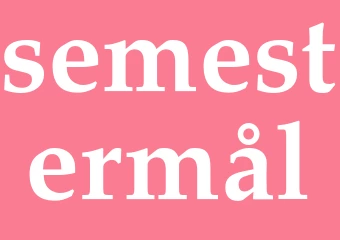 Synonym semestermål