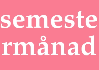 Synonym semestermånad