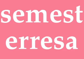 Synonym semesterresa