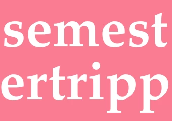 Synonym semestertripp