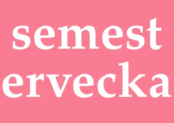 Synonym semestervecka