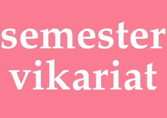 Synonym semestervikariat