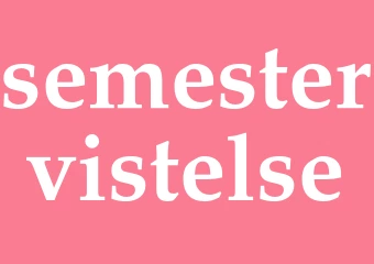 Synonym semestervistelse