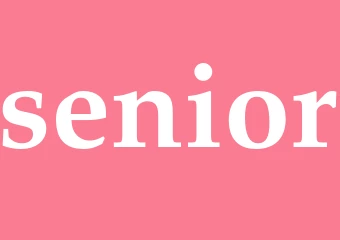 Synonym senior