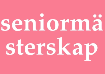 Synonym seniormästerskap