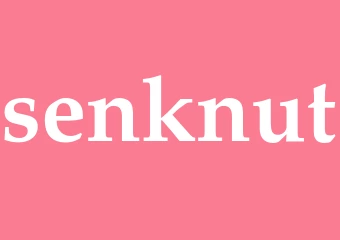 Synonym senknut