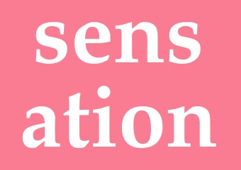 Synonym sensation