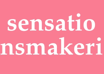 Synonym sensationsmakeri