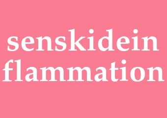 Synonym senskideinflammation
