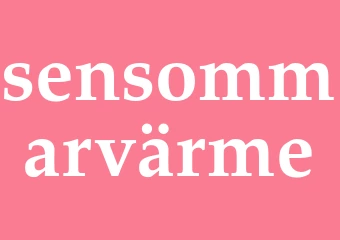 Synonym sensommarvärme