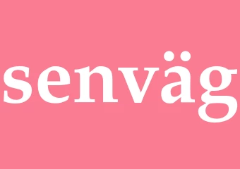 Synonym senväg