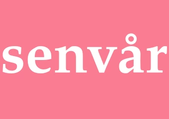 Synonym senvår