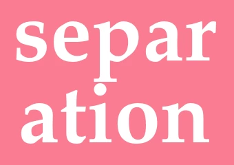 Synonym separation