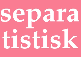 Synonym separatistisk