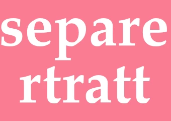 Synonym separertratt